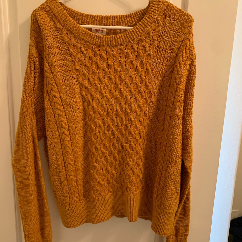mossimo by target cable knit sweater